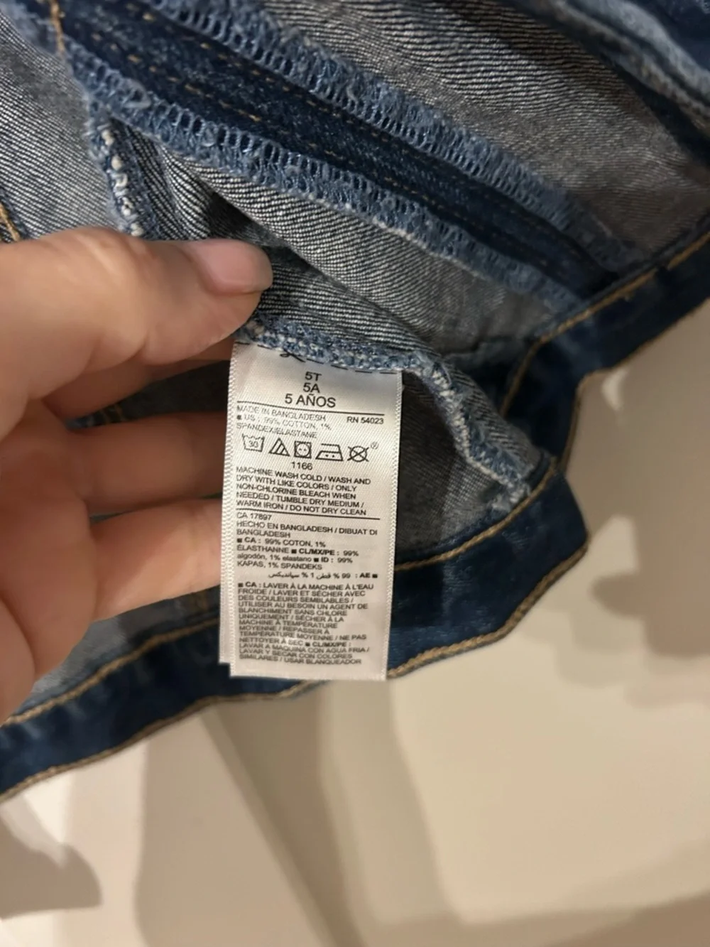 Old Navy Dark Blue Girls' Denim Jacket - Classic Jean Style